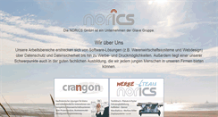Desktop Screenshot of norics.de
